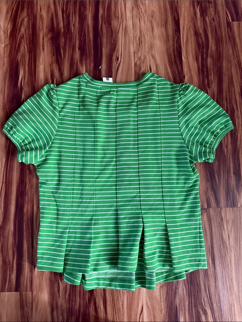 Maeve by Anthropologie Green Peplum Shirt - Picture 6 of 8